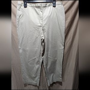 Ann Taylor Khaki capris